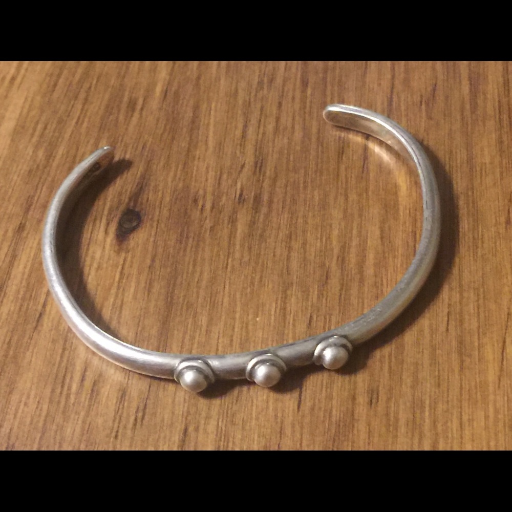 Sandy comstock, sterling bangle.